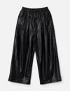 Team Wang Design Acceptance Faux Leather Trousers In Animal Print