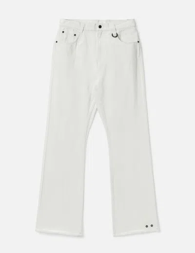TEAM WANG DESIGN ACCEPTANCE FLARE JEANS