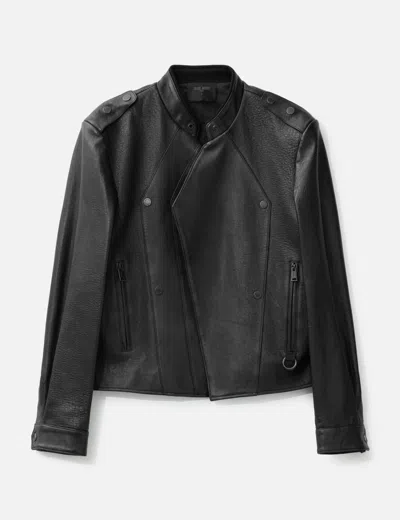 Team Wang Design Acceptance Leather Jacket