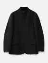 Team Wang Design Acceptance Oversized Suit Jacket In Black