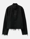 Team Wang Design Acceptance Stand-collar Jacket In Black