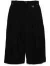 Team Wang Design Choices Croppred Wide-leg Trouser In Black
