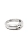 Team Wang Design Choices Eyelet Ring In Silber