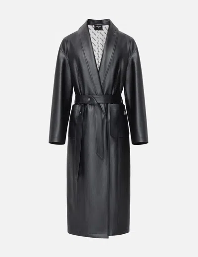 Team Wang Design Choices Faux Leather Coat