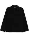 Team Wang Design Choices Herringbone Shirt In Black