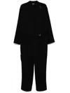 Team Wang Design Choices Long Sleeves Jumpsuit In Black