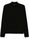 Team Wang Design Choices Mock Neck T-shirt In Black