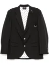 Team Wang Design Choices Oversized Jacket In Black