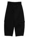 Team Wang Design Detachable Pants In Black