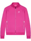 Team Wang Design Logo-print Zipped Track Jacket In Pink