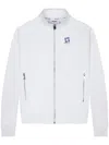 Team Wang Design Logo-print Zipped Track Jacket In White