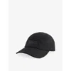 Team Wang Design Mens Black Team Wang X Billionaire Boys Club Logo-print Cotton Cap In Black