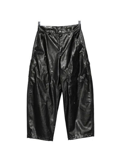 Team Wang Design Reset Wide-leg Trousers In Black