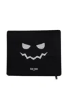Team Wang Design Spooky Face Blanket (160cm X 130cm) In Black