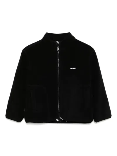 Team Wang Design Kids' The Original 1 Fleece Jacket In Black