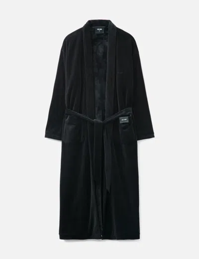 Team Wang Design The Original 1 Logo-debossed Bathrobe