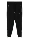 Team Wang Design The Original 1 Mid-rise Track Pants In Black