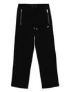 Team Wang Design The Original Straight Jersey Pants In Black