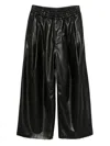 Team Wang Design Wide-leg Trousers In Black