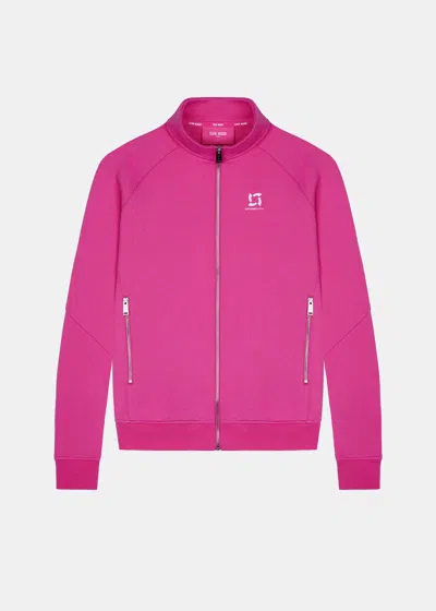 Team Wang Pink Zip-up Casual Jacket (pre-order) In Rd