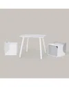 Teamson Fantasy Fields By  Kids Biscay Bricks Table & Chairs Kids Furniture - Ages 3-7