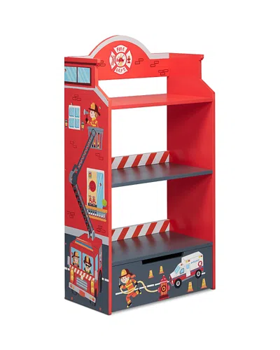 Teamson Fighters Bookshelf - Ages 3+ In Red