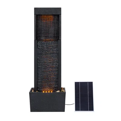 Teamson Home - 38 Inch Height Solar Fountain In Pattern