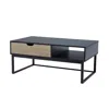 Teamson Home - Lift Top Coffee Table With Storage And Metal Legs