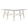 Teamson Home - Roberto Boomerang L Shaped Desk