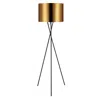 Teamson Home Cara 62.2" Modern Metal Tripod Floor Lamp With Drum Shade