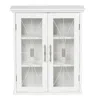 Teamson Home Delaney Removable Wooden Wall Cabinet With 2 Doors