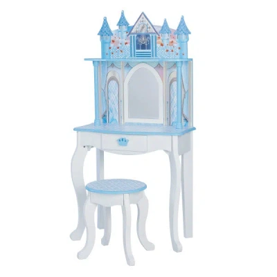 Teamson Kids Dreamland Castle Toy Vanity Set White / Pink Td-12951f In Multi
