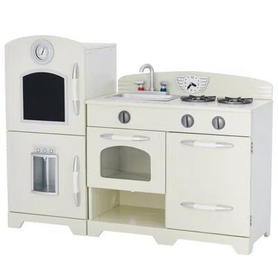 Teamson Kids - Little Chef Fairfield Retro Play Kitchen In Neutral