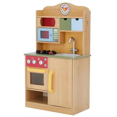 Teamson Kids - Little Chef Florence Classic Play Kitchen In Brown