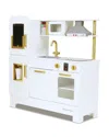 Teamson Kids Little Chef Munich Retro Play Kitchen White - Ages 3-7