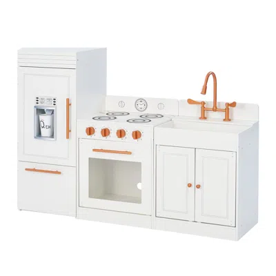 Teamson Kids - Little Chef Paris Modern Play Kitchen In White