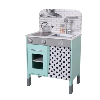 Teamson Kids - Little Chef Philly Modern Play Kitchen In Blue