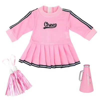 Teamson Sophia's Cheerleader Outfit Set For 15" Or 18" Dolls, Pink