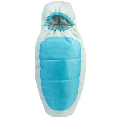 Teamson Sophia's Cocoon Style Camping Sleeping Bag For Dolls, Aqua In Blue