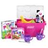 Teamson Sophia's Cooler, Mugs And Grocery Food Set For 18'' Dolls, Hot Pink