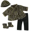 Teamson Sophia's Doll Coat, Hat, Leggings, And Boots Set For 18" Dolls