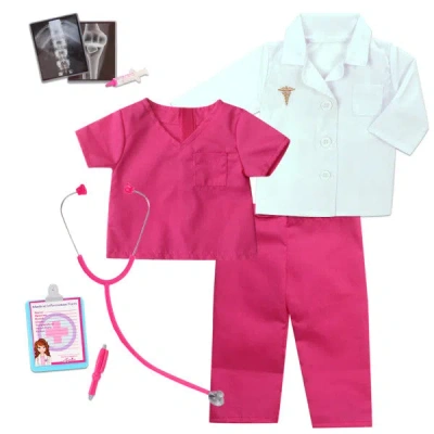 Teamson Sophia's Doll Doctor And Medical Accessories Set For 18" Dolls In Metallic