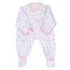Teamson Sophia's Floral Print Pj Outfit For 15'' Dolls, White/pink