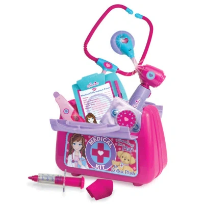 Teamson Sophia's Medical Kit For 18" Dolls, Pink