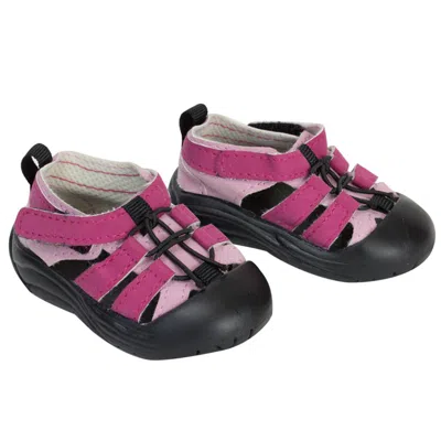 Teamson Sophia's Outdoor Sandals For 18" Dolls, Pink In Multi