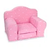 Teamson Sophia's Polka Dot Pull-out Chair Bed For 18'' Dolls, Pink