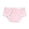 Teamson Sophia's Solid-colored Terrycloth Diaper For 15" Baby Dolls, Light Pink