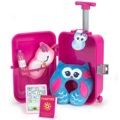 Teamson Sophia's Travel Accessories Plus Suitcase Set For 18" Dolls In Multi