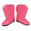 Teamson Sophia's Western Cowboy Boots For 18" Dolls, Hot Pink