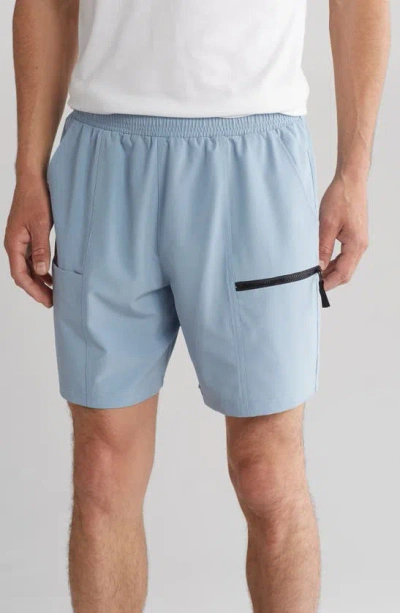 Tec One Explorer Ripstop Shorts In Blue